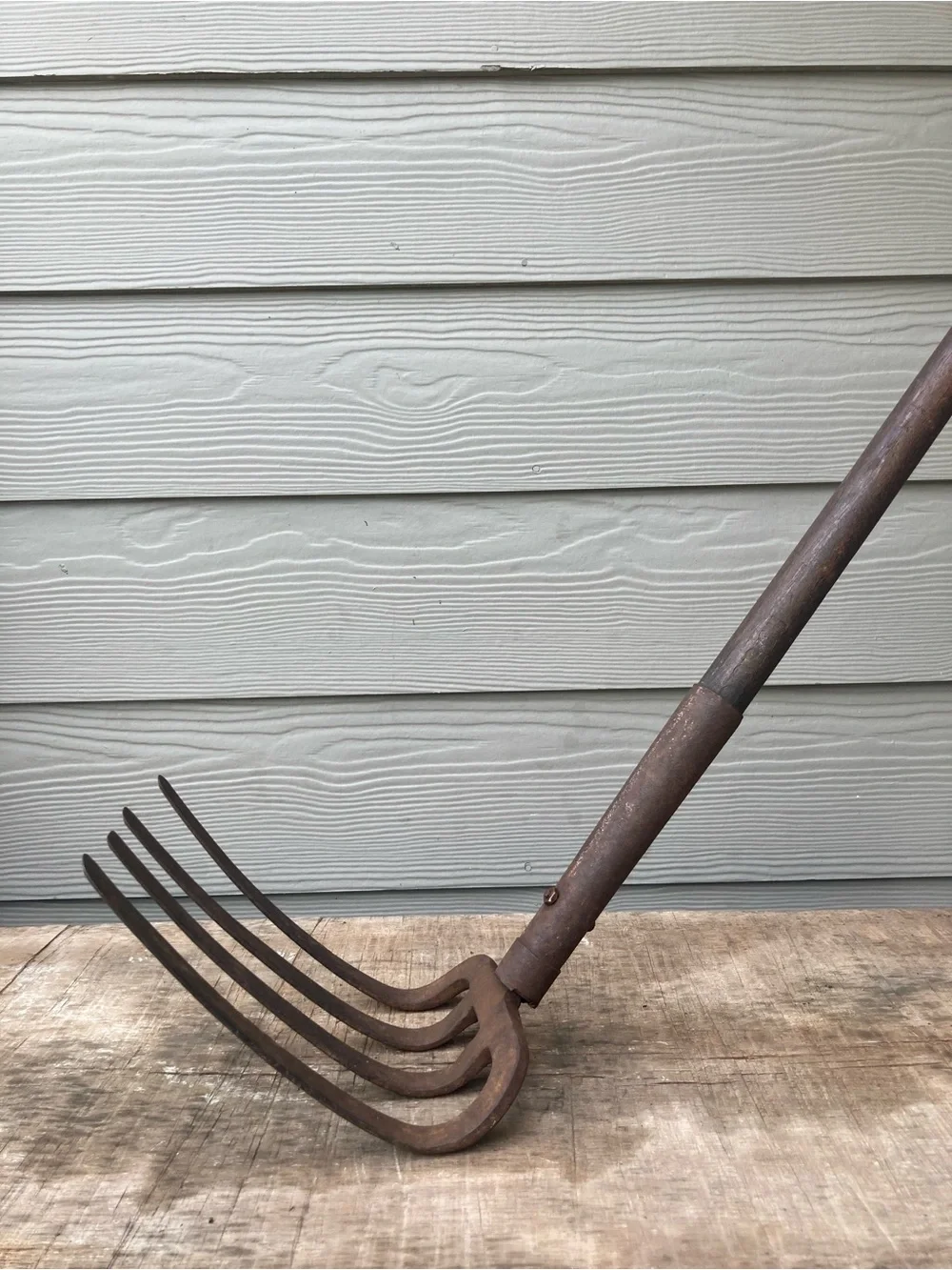 Vintage manure fork